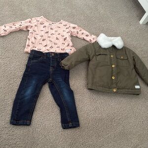 Seven for all mankind 18 months three piece set